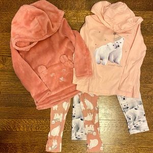 Carters Polar Bear Bundle 3T/4T